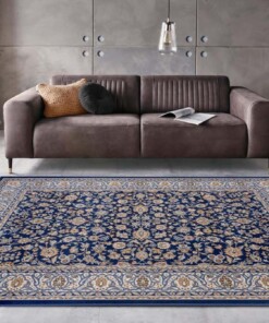 Perzisch tapijt - Aljars marineblauw - sfeer, thumbnail