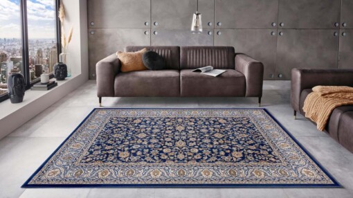 Perzisch tapijt - Aljars marineblauw - sfeer