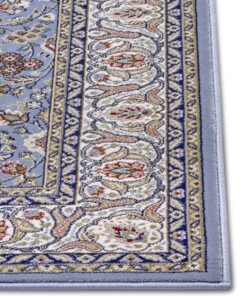 Perzisch tapijt - Aljars lichtblauw - close up, thumbnail