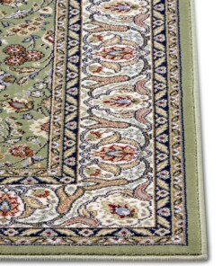 Perzisch tapijt - Aljars groen - close up, thumbnail Perzisch tapijt - Aljars groen - close up, thumbnail