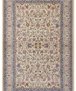 Perzisch tapijt - Aljars beige - overzicht boven