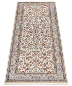 Perzische loper - Aljars crème/beige - overzicht schuin, thumbnail Perzische loper - Aljars crème/beige - overzicht schuin, thumbnail