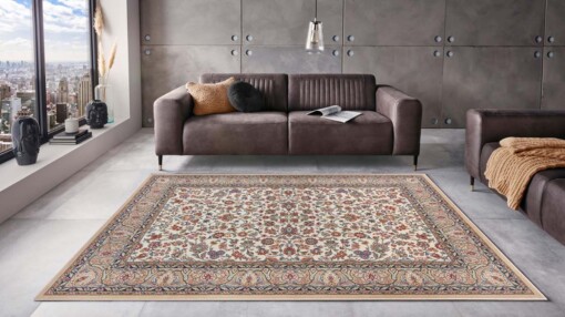 Perzisch tapijt - Aljars crème/beige - sfeer