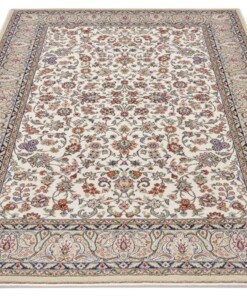 Perzisch tapijt - Aljars crème/beige - overzicht schuin, thumbnail Perzisch tapijt - Aljars crème/beige - overzicht schuin, thumbnail