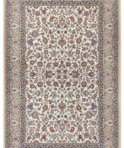 Perzisch tapijt - Aljars crème/beige - overzicht boven