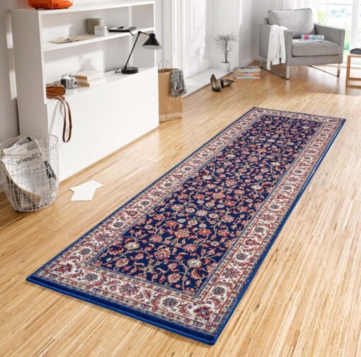 Perzische loper - Dizi marineblauw - sfeer