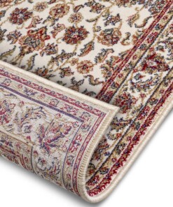 Perzische loper - Dizi crème/beige - close up, thumbnail