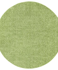 Rond hoogpolig vloerkleed Amelie - groen - overzicht boven, thumbnail Rond hoogpolig vloerkleed Amelie - groen - overzicht boven, thumbnail