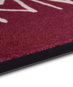 Design deurmat Love Home wasbaar 30°C - rood - close up, thumbnail Design deurmat Love Home wasbaar 30°C - rood - close up, thumbnail