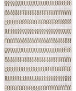 Design binnen & buiten vloerkleed Delilia - lichtbruin/crème - overzicht boven, thumbnail Design binnen & buiten vloerkleed Delilia - lichtbruin/crème - overzicht boven, thumbnail