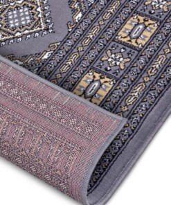 Klassiek vloerkleed Sao Buchara - grijs/beige - close up, thumbnail Klassiek vloerkleed Sao Buchara - grijs/beige - close up, thumbnail