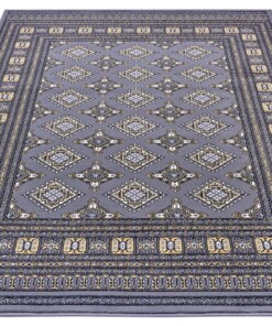 Klassiek vloerkleed Sao Buchara - grijs/beige - overzicht schuin, thumbnail Klassiek vloerkleed Sao Buchara - grijs/beige - overzicht schuin, thumbnail