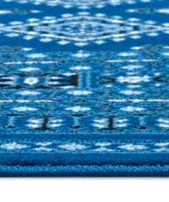 Klassiek vloerkleed Sao Buchara - blauw - close up, thumbnail Klassiek vloerkleed Sao Buchara - blauw - close up, thumbnail