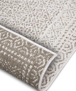 Binnen & buiten loper Retro - lichtbruin - close up, thumbnail