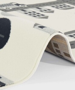 Speelkleed wegen - Town crème - close up, thumbnail