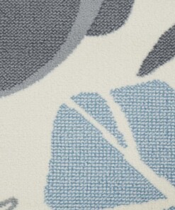 kindervloerkleed koala - crème/blauw - close up materiaal, thumbnail kindervloerkleed koala - crème/blauw - close up materiaal, thumbnail