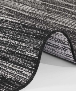 Buitenkleed - Mèlange zwart/crème - close up, thumbnail Buitenkleed - Mèlange zwart/crème - close up, thumbnail