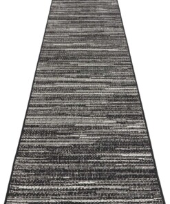 Buitenkleed - Mèlange zwart/crème - overzicht schuin, thumbnail Buitenkleed - Mèlange zwart/crème - overzicht schuin, thumbnail