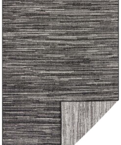 Buitenkleed - Mèlange zwart/crème - overzicht boven, thumbnail Buitenkleed - Mèlange zwart/crème - overzicht boven, thumbnail