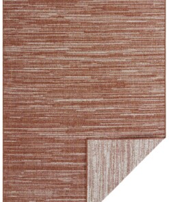 Buitenkleed - Mèlange terracotta - overzicht boven, thumbnail