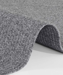 Buitenkleed - Trenzado grijs - close up, thumbnail