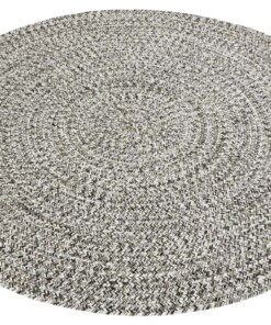 Rond buitenkleed - Trenzado melange - overzicht schuin, thumbnail