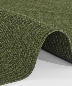 Buitenkleed - Trenzado groen - close up, thumbnail