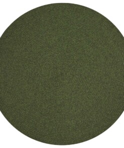 Rond buitenkleed - Trenzado groen - overzicht, thumbnail Rond buitenkleed - Trenzado groen - overzicht, thumbnail