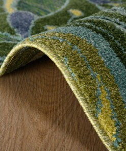 Balkonkleed zeegras - Verano blauw/groen - close up, thumbnail Balkonkleed zeegras - Verano blauw/groen - close up, thumbnail