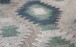 Buitenkleed aztek - Verano blauw/groen - close up, thumbnail