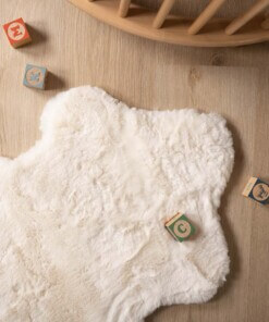 Kindervloerkleed schaap - Fluffy wit - close up, thumbnail Kindervloerkleed schaap - Fluffy wit - close up, thumbnail