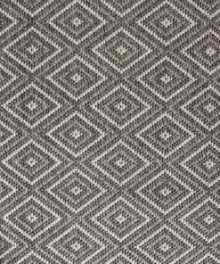 Balkonkleed ruiten Sunny Gem - grijs - close up, thumbnail Balkonkleed ruiten Sunny Gem - grijs - close up, thumbnail