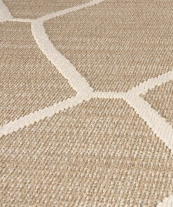 Jute buitenkleed - Lazo Diamond beige - close up, thumbnail Jute buitenkleed - Lazo Diamond beige - close up, thumbnail