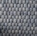 Wollen vloerkleed ovaal - Lett lichtgrijs - close up, thumbnail