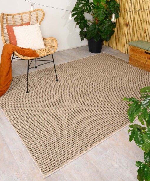 Jute buitenkleed Sunny - beige - sfeer