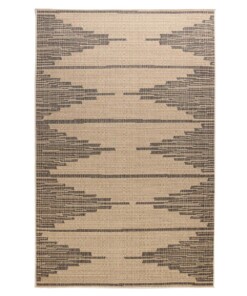 Jute buitenkleed Sunny Grotto - beige/zwart - overzicht