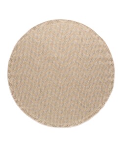 Rond jute buitenkleed Sunny Contour - naturel - overzicht