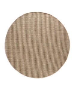 Rond jute buitenkleed Sunny - beige - overzicht