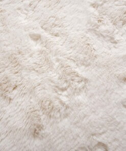 Ovaal hoogpolig vloerkleed - Comfy plus - wit - close up, thumbnail Ovaal hoogpolig vloerkleed - Comfy plus - wit - close up, thumbnail