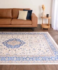 Perzisch tapijt wasbaar - Moderna blauw - sfeer