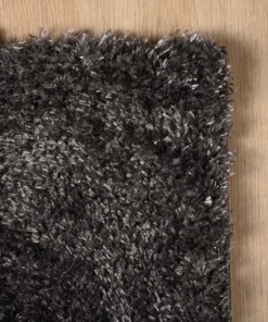 Hoogpolige loper Velours - Posh grijs - close up, thumbnail