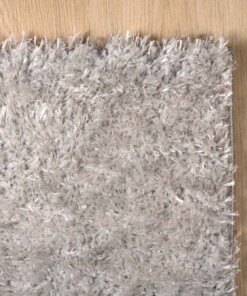 Hoogpolige loper Velours - Posh lichtzilver - close up, thumbnail Hoogpolige loper Velours - Posh lichtzilver - close up, thumbnail