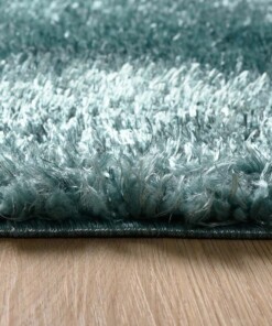 Hoogpolige loper Velours - Posh turquoise - close up, thumbnail