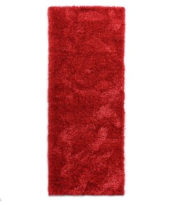 Hoogpolige loper Velours - Posh rood - overzicht, thumbnail