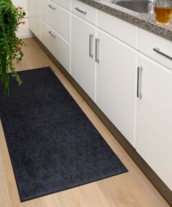 miqna Vloerkleed, modern keukentapijt, gel, loper, keukenloper, grijs, wit, zwart met antislip vloerpatroon met opschrift Coffee Macchiato (Catinus, 120 x 180 cm miqna Vloerkleed, modern keukentapijt, gel, loper, keukenloper, grijs, wit, zwart met antislip vloerpatroon met opschrift Coffee Macchiato (Catinus, 120 x 180 cm