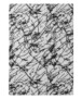 Wasbaar vloerkleed Marmer - Chloé zwart/wit - overzicht boven, thumbnail