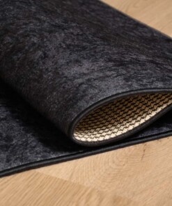 Keukenloper wasbaar - Motion zwart - close up vouw, thumbnail