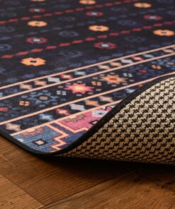 Kelim vloerkleed wasbaar - Moderna multi - close up vouw, thumbnail Kelim vloerkleed wasbaar - Moderna multi - close up vouw, thumbnail