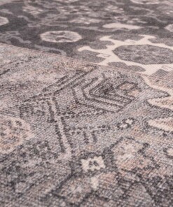 Patchwork vloerkleed - Fade Dreamer beige - close up materiaal, thumbnail Patchwork vloerkleed - Fade Dreamer beige - close up materiaal, thumbnail