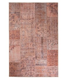 Patchwork vloerkleed - Fade Heritage beige/terracotta - overzicht boven, thumbnail Patchwork vloerkleed - Fade Heritage beige/terracotta - overzicht boven, thumbnail